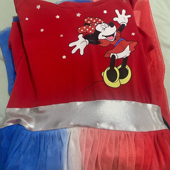 Disney Red and Blue Superhero Costume Dress - Picture 4 of 7